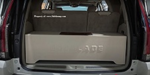2015-2019 Tahoe/Yukon/Escalade Downfire Sub Box With Amp Shelf