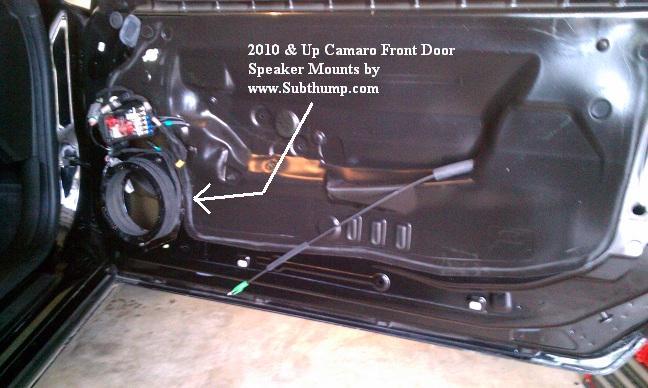 2010 camaro door hot sale speakers