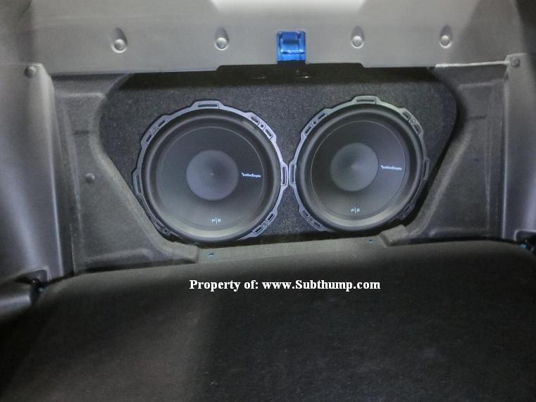 *New* 2016-2024 Camaro LT/LS/SS/ ZL1 Dual 10/12 Front Fire Subwoofer Box