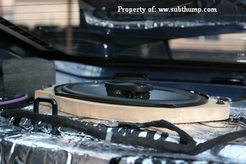 2010-2015 Camaro Rear 6x9 Speaker Mounts (pair)