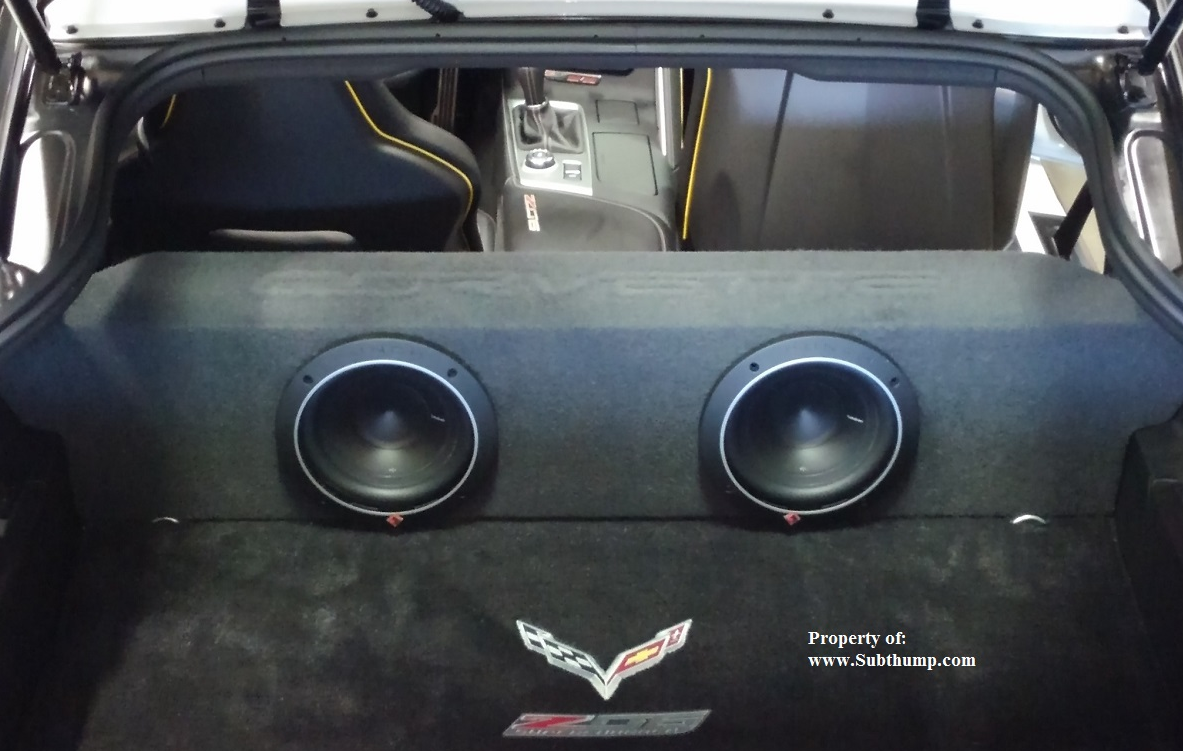 *New* C7 Corvette Partition Subwoofer Box