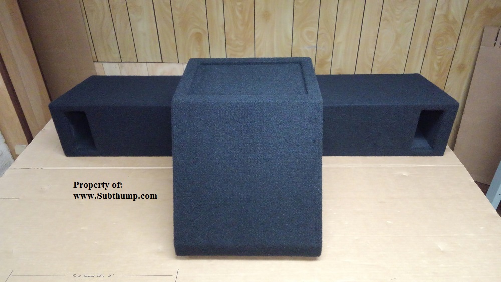 *New* 2015-2020 F150 Supercrew T-REX Dual Port Subwoofer Enclosure