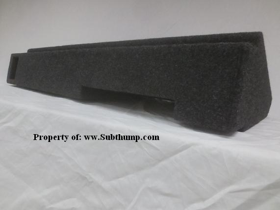 2015-2022 Colorado/Canyon Crew Cab Single 10 Slot Vented Sub Box