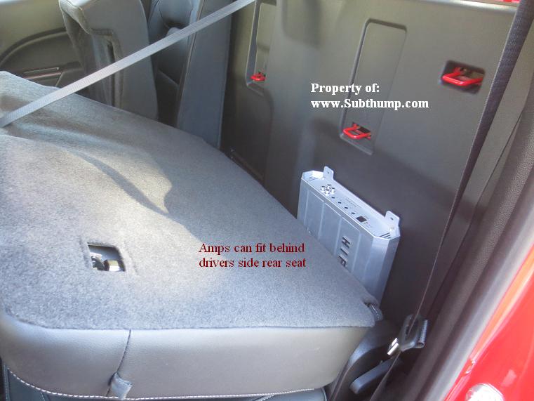 2015-2022 Colorado/Canyon Crew Cab Large Single 10 Downfire Sub Box *New*