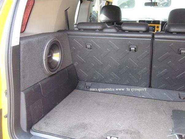 FJ Cruiser Drivers Side Stealth Sub Enclosure Carpeted