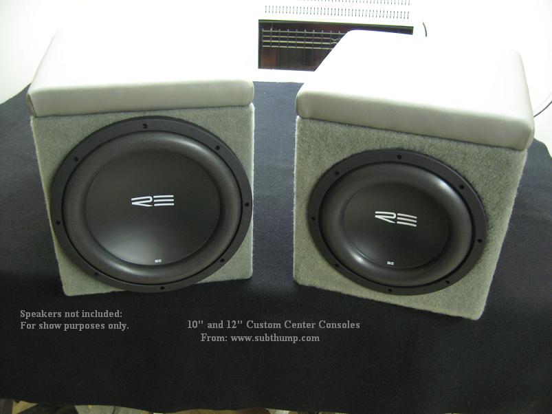 99-06 GM Custom Center Console Sub Boxes