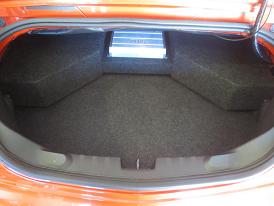 2011-2015 Camaro Convertible Dual Downfire Box with Amp Shelf *New*